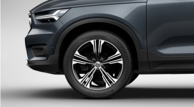 Complete wielen, zomer "5-dubbelspaaks Black Diamond Cut" 7,5 x 19", Pirelli banden, excl. Pure electric, incl. Twin Engine