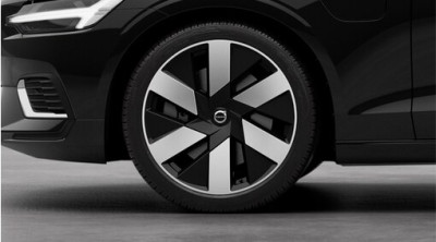 Complete wielen, zomer "6-Spaaks Black Diamond Cut" 8 x 19", Michelin banden