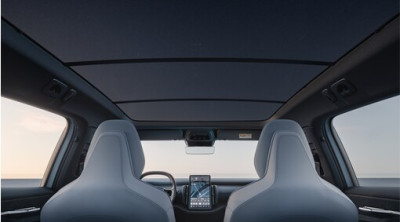 Zonwering voor panoramadak, Volvo EX30