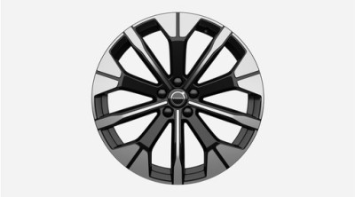 Aluminium velgenset "5-Y spaaks Glossy Black Diamond Cut" 8 x 20”