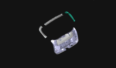 Interieurpaneel, D-stijl, Lynk & Co 01