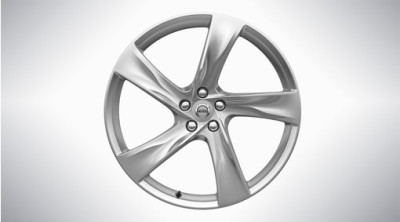 Aluminium velgenset "5-spaaks Fan Silver Bright" 8,5 x 21"