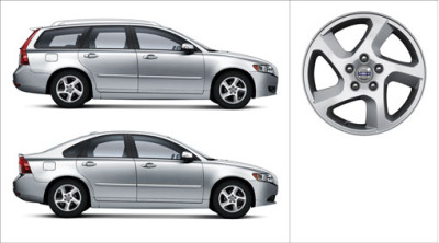Aluminium velgenset "Convector" 6,5 x 16"