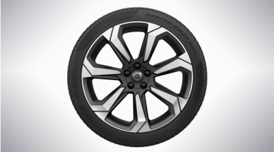 Complete wielen, zomer "7-Spaaks Matt Graphite Diamond Cut" 8 x 20", Pirelli banden